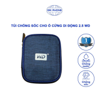 Túi chống sốc ổ cứng di động 2.5 WD chính hãng tiện dụng bảo vệ ổ cứng khỏi trầy xước, hư hỏng