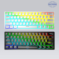 AULA F3261 BÀN PHÍM CƠ GAMING CÓ DÂY (Phiên bản đen/trắng)